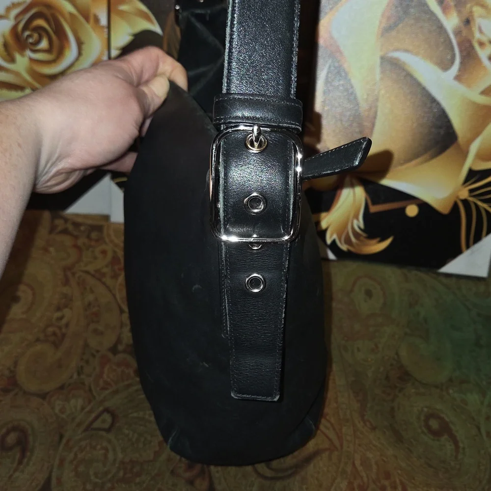 Coach Vintage Soho Legacy 9186 2001 Black Leather Bucket Bag $390 Retail GUC - Picture 5 of 16